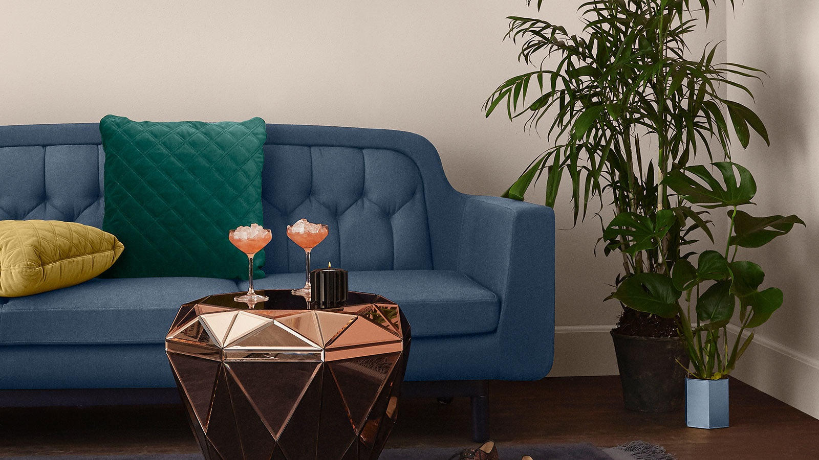 Få en feminin og stilfuld stue med "Angels Breath" 